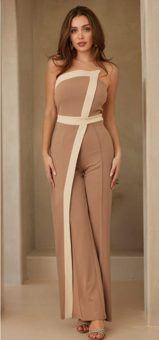 Palazzo strapless 7