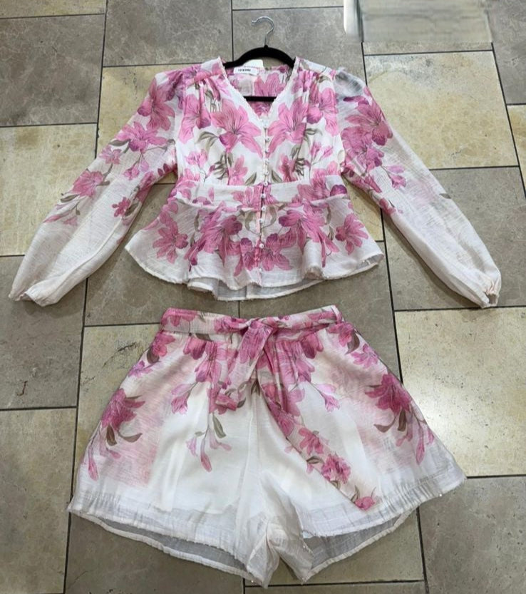 Set top/short flores