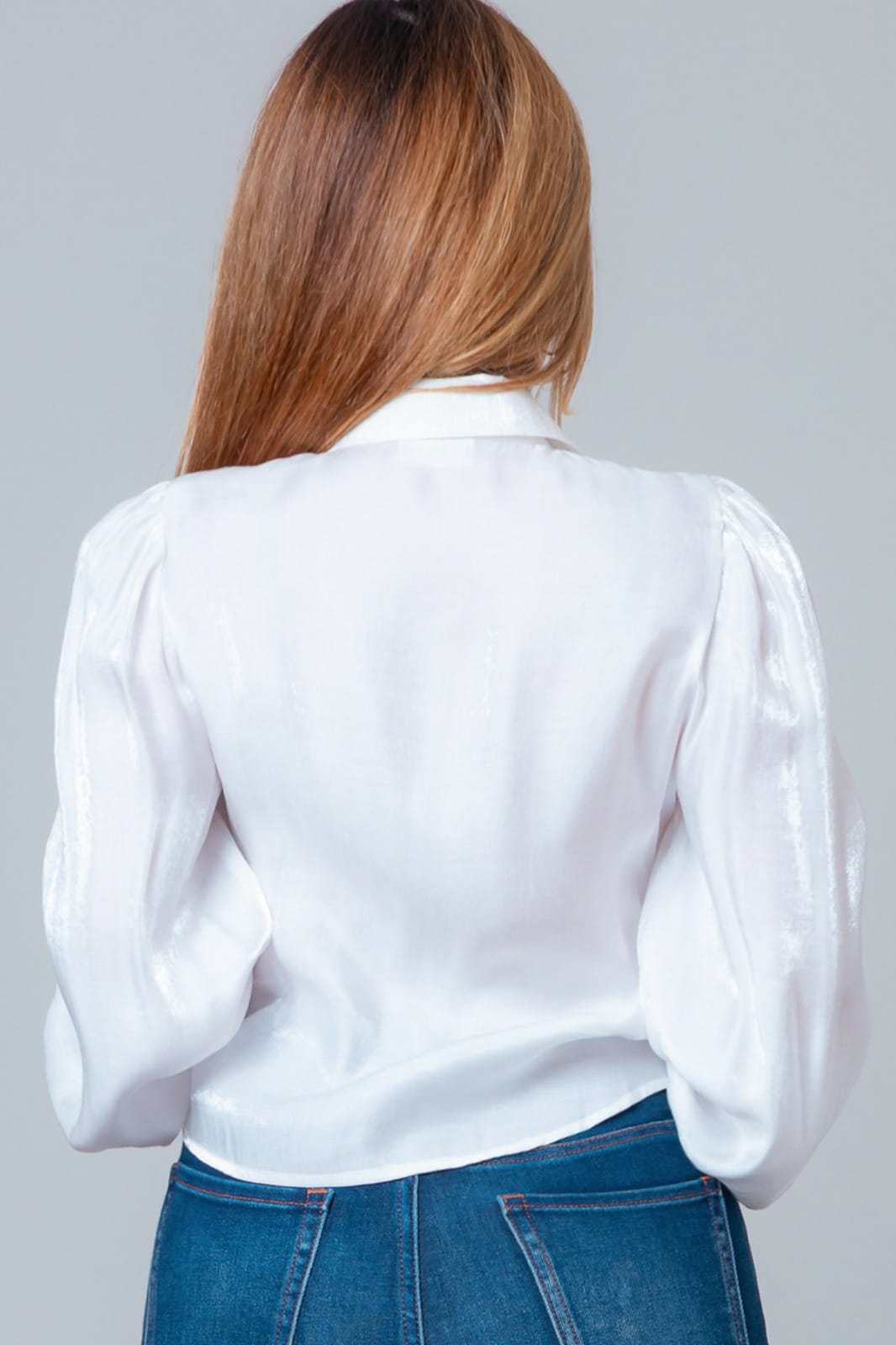 Blusa botonadura de piedras