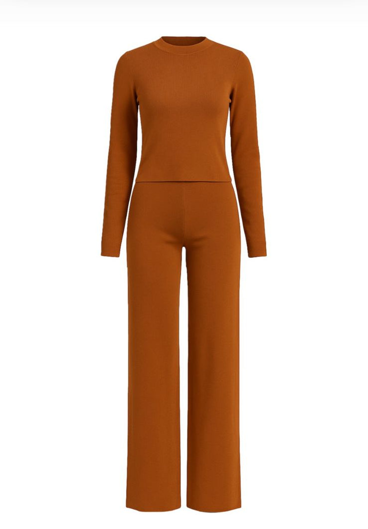 Set estabSet estambre cuello redondo