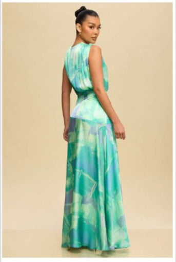 Vestido Maxi en satín