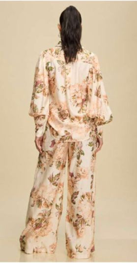 Set blusa/pantalón floral
