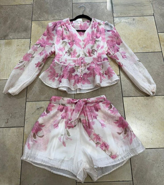 Set top/short flores