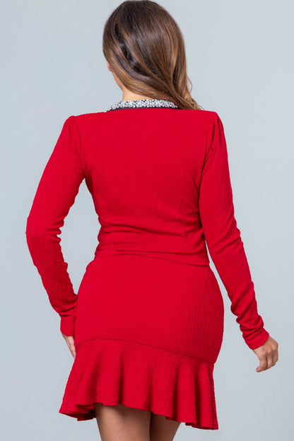 Set saco/falta piedras en el borde