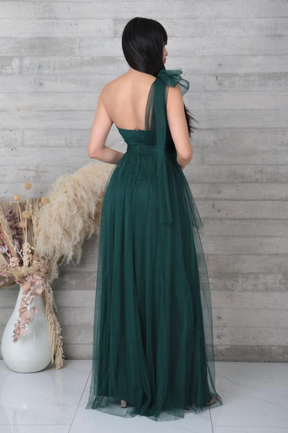 Vestido Maxi de laso al hombro