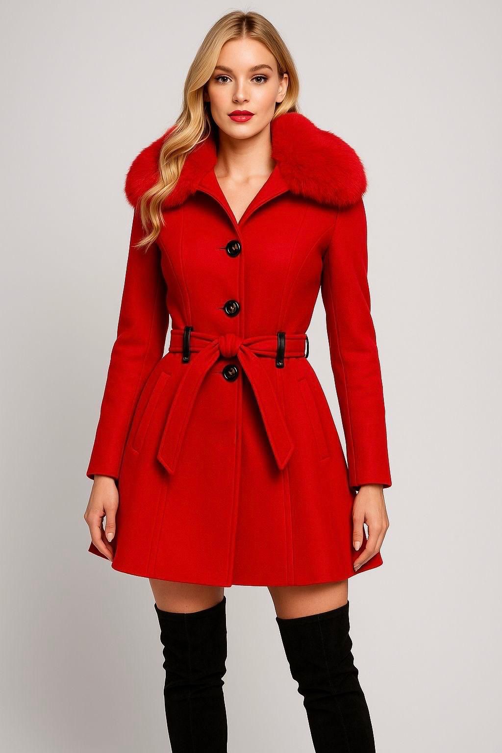 Abrigo corte circular