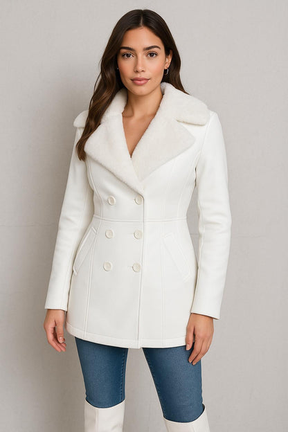 Chamarra piel/borrega