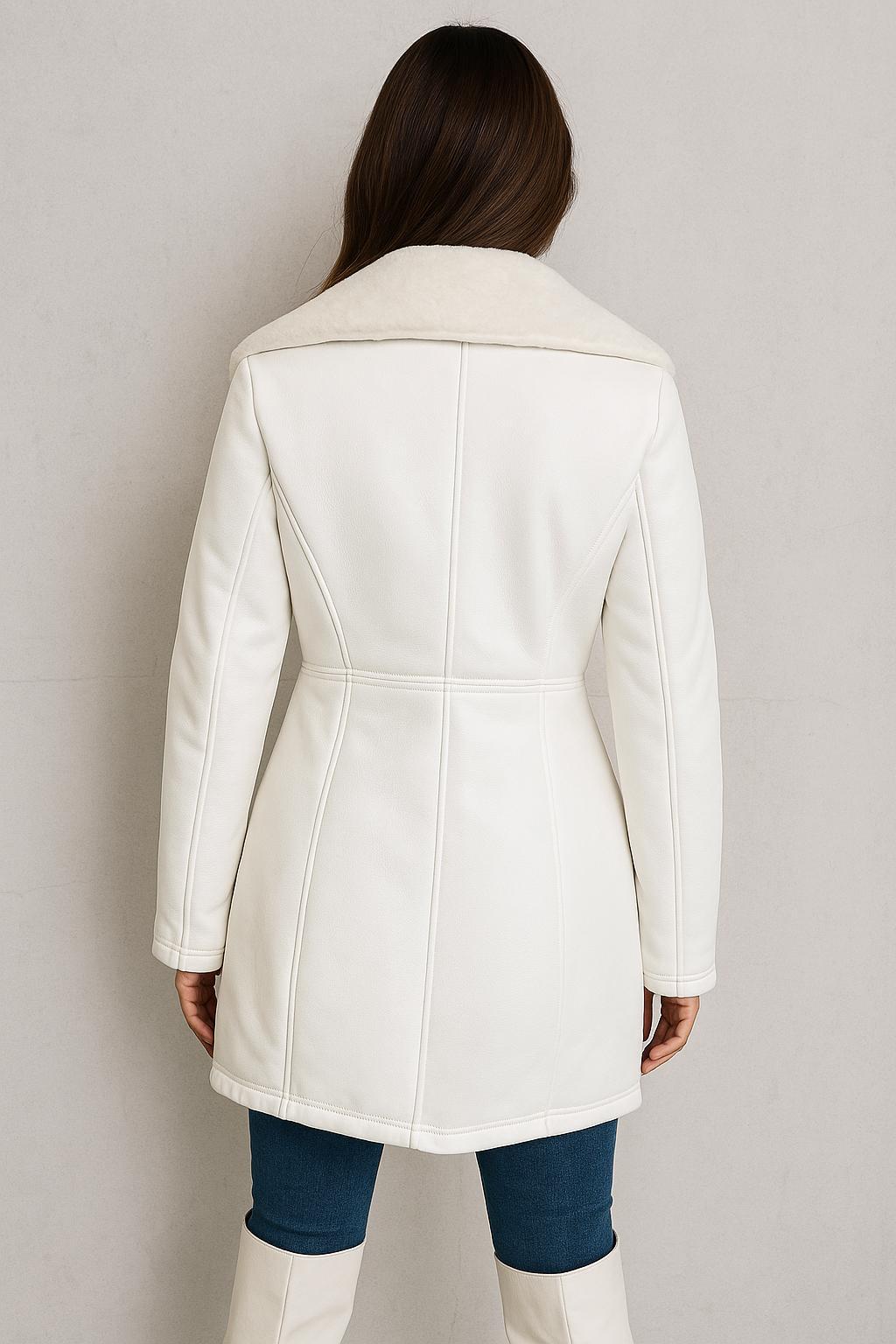 Chamarra piel/borrega